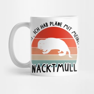 Naked Mole rat ugly rodent lover design fan Mug